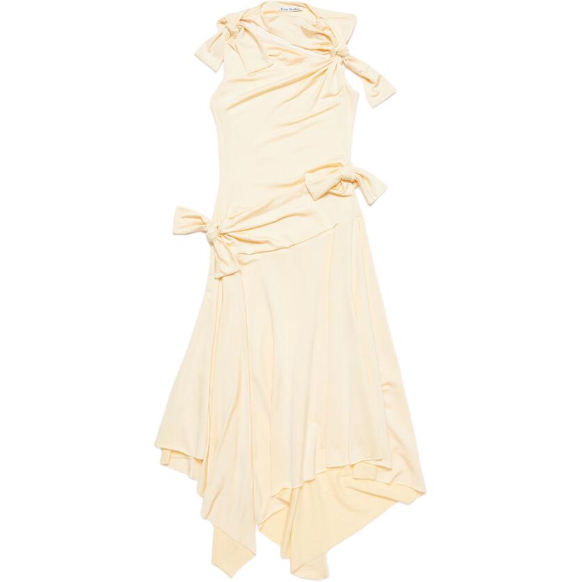 

Acne Studios SS25 Платье без рукавов женское светло-желтое