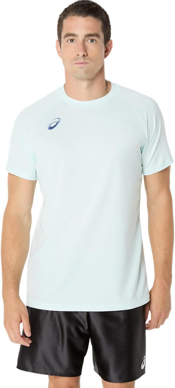 

Футболка для тренировок по волейболу ASICS с коротким рукавом (большой логотип на спине) 2053A212, унисекс, для взрослых