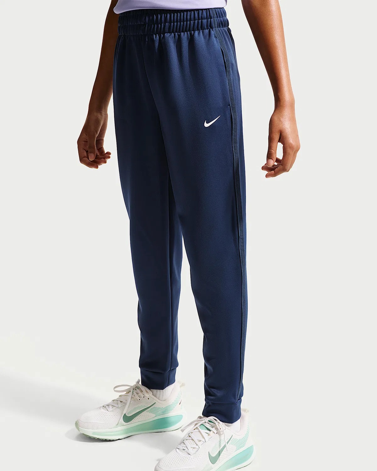 Детские трикотажные штаны Nike Multi, Midnight Navy/Black/White — фото 3