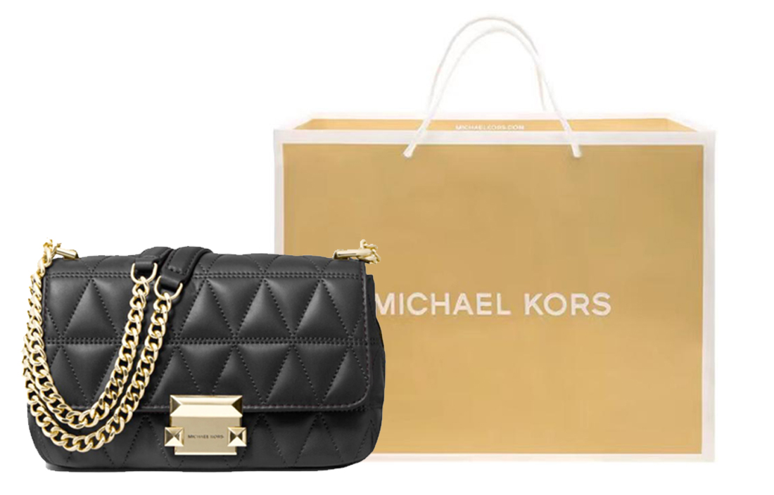 

Сумка Слоан из овчины на цепочке MICHAEL KORS, shopping bag set(basic set+shopping bag)