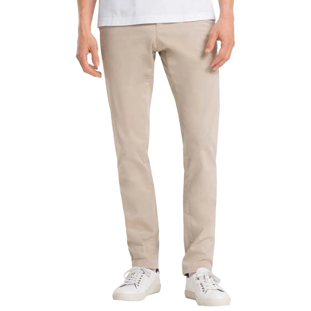 

Брюки чинос Tommy Hilfiger Straight Denton Gmd Flex, бежевый