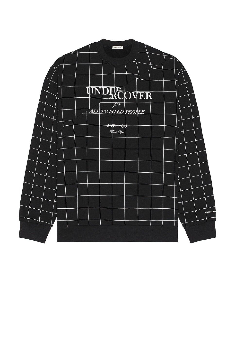 

Свитер с сетчатым принтом Undercover, цвет Black Ck