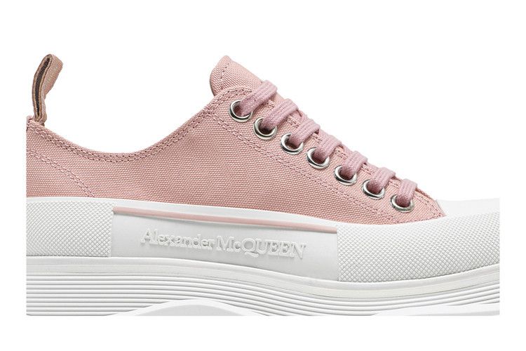 Кроссовки Alexander McQueen Alexander McQueen Wmns Tread Slick Lace Up 'Magnolia', розовый — фото 3