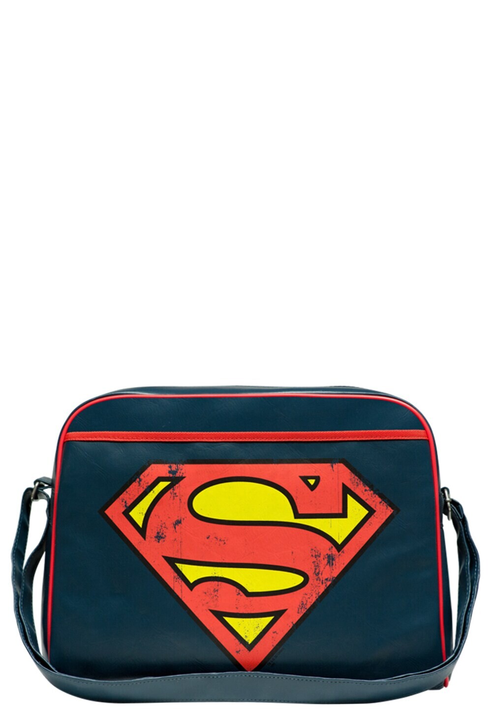 

Сумка через плечо Logoshirt Superman - Logo, темно-синий