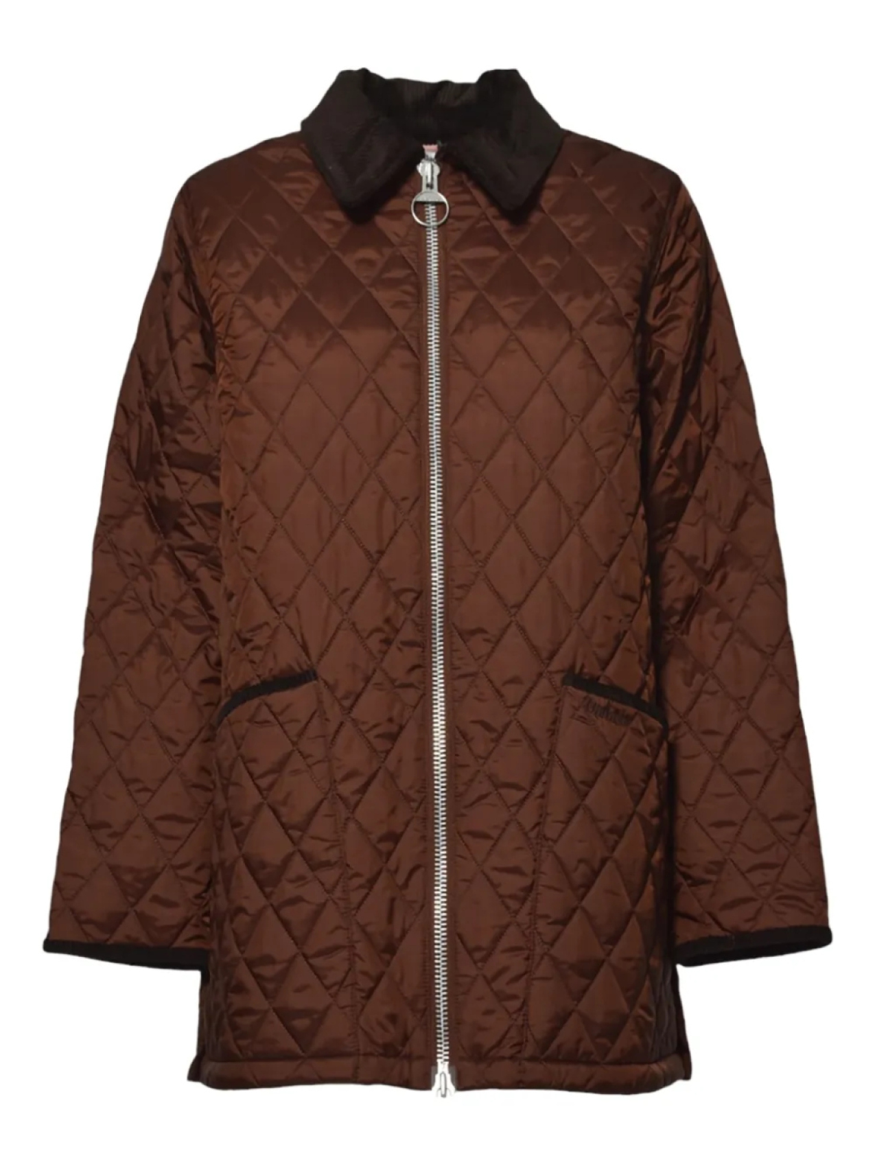 

Стеганая куртка Barbour Dominic, коричневый
