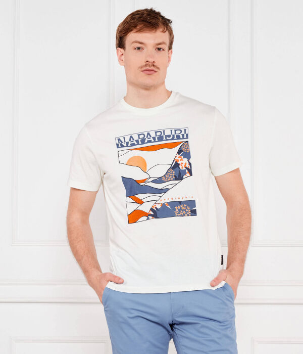 

Футболка s-valdor ss Relaxed fit Napapijri, белый
