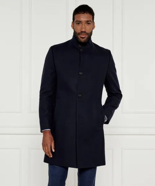 

Шерстяное пальто Mintrax2441 Hugo, синий