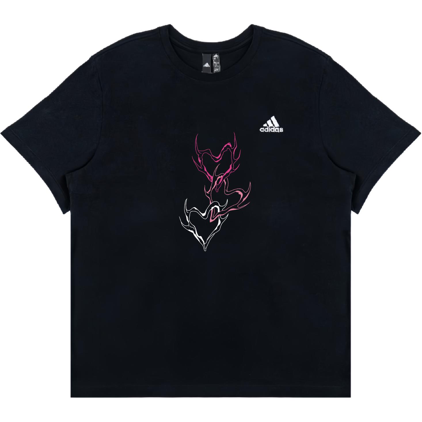 

Adidas Футболка унисекс черная, Черный, Adidas Футболка унисекс черная