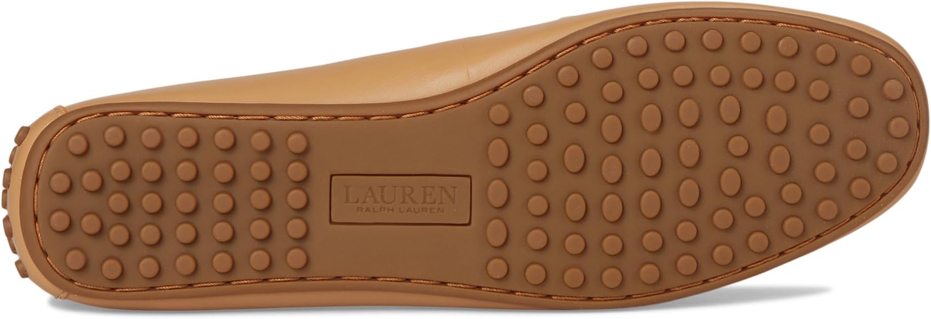 Лоферы Lauren Ralph Lauren Barnsbury Nappa Leather Driver, Buff — фото 3