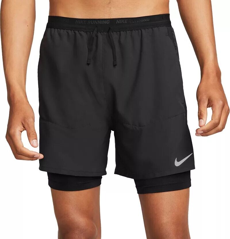 

Мужские гибридные шорты Nike Dri-FIT Flex Stride, черный