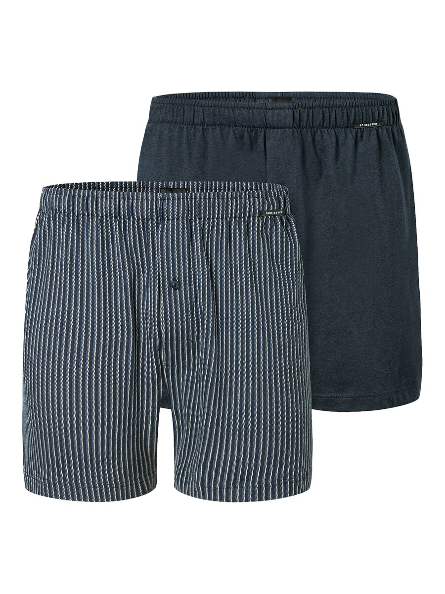 

Боксеры SCHIESSER Basic, цвет Anthracite/Black