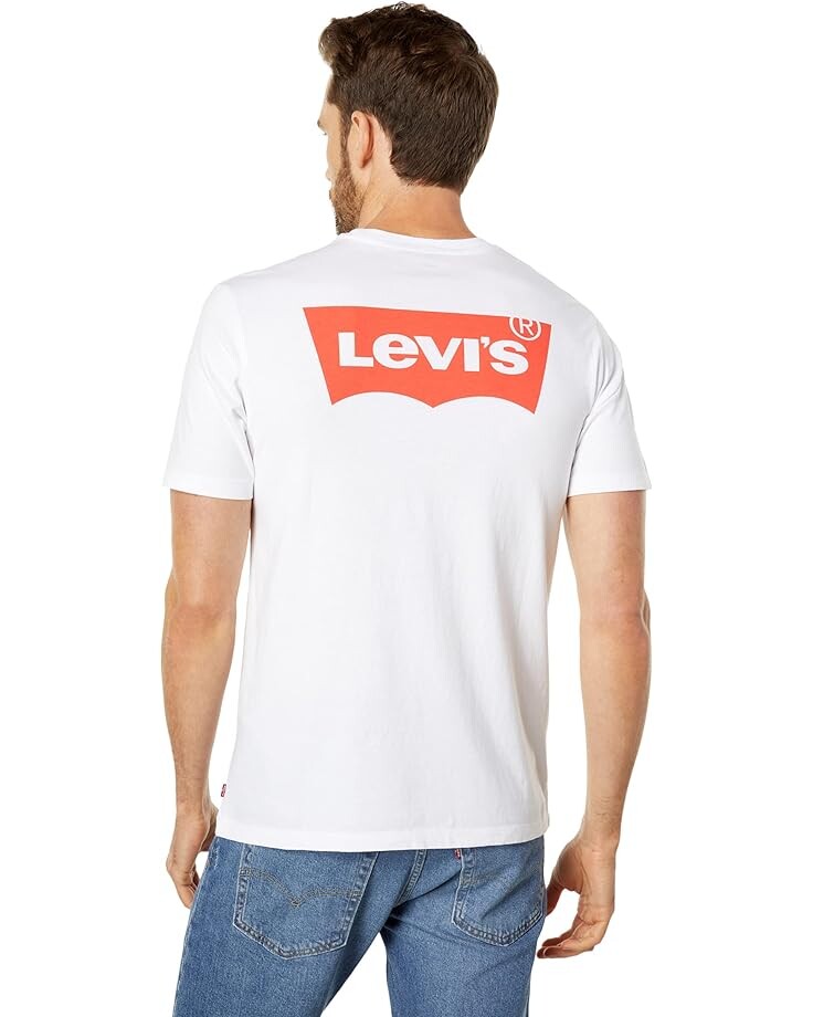 

Футболка Levi's Mens Graphic Crew Neck, цвет Core White