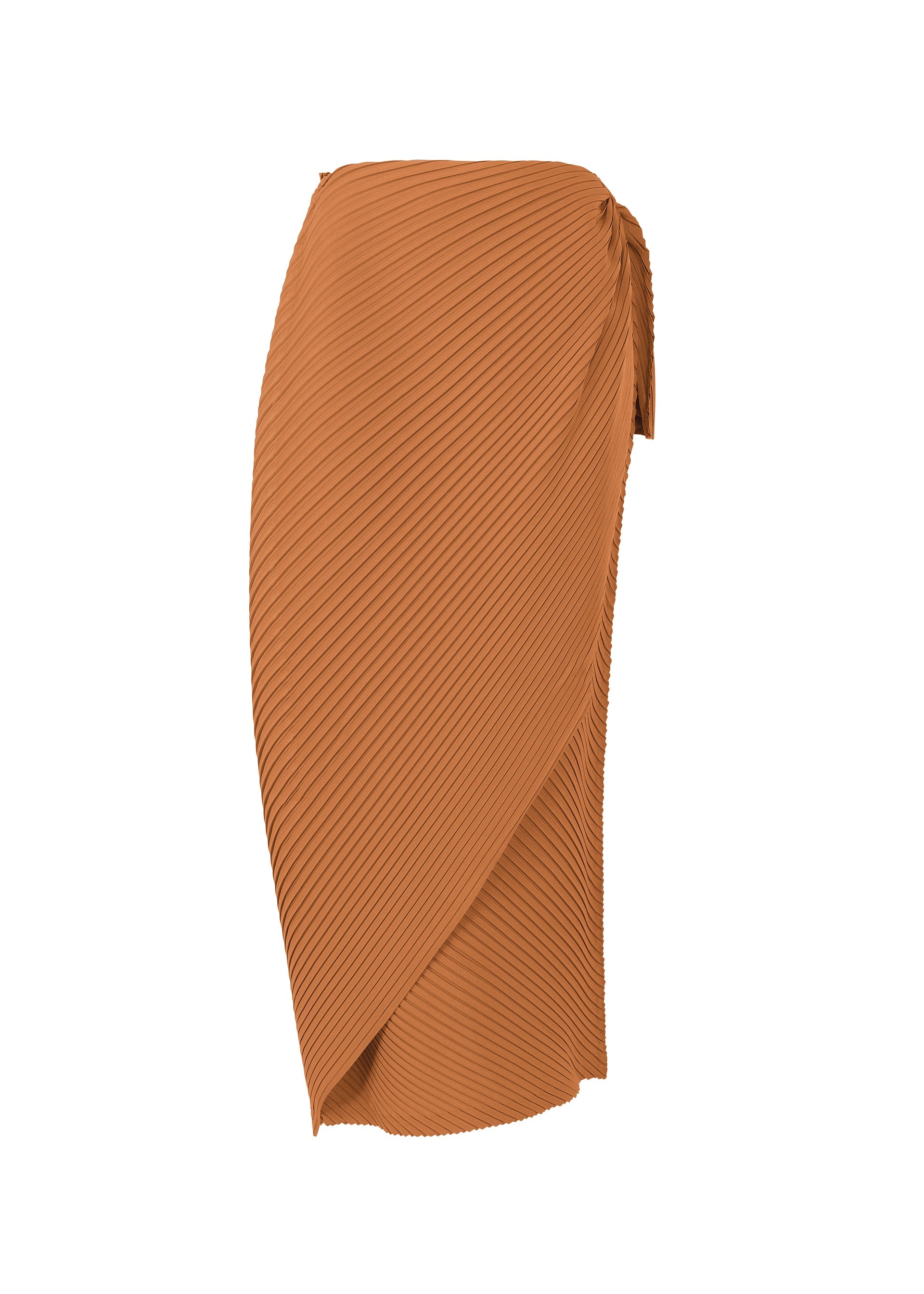 

Юбка vigor pleats solid Issey Miyake, коричневый