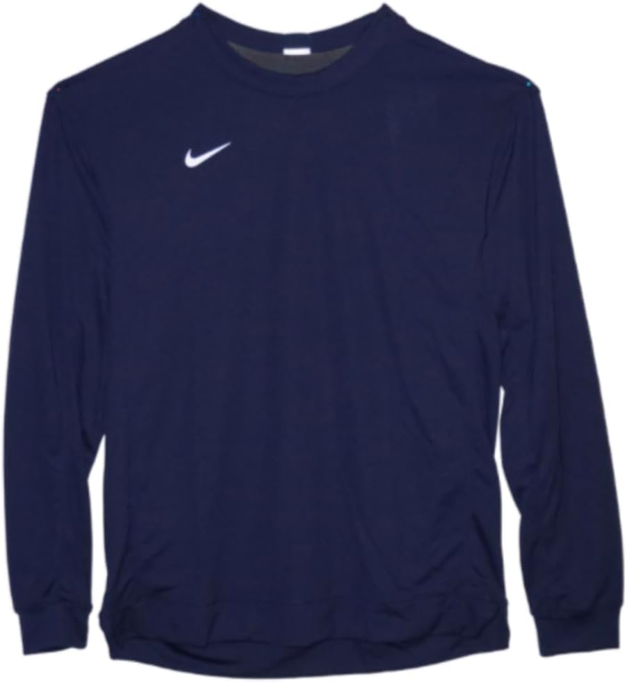 

Мужской баскетбольный лонгслив Nike Mesh с длинным рукавом, темно-синий, Navy Blue 419