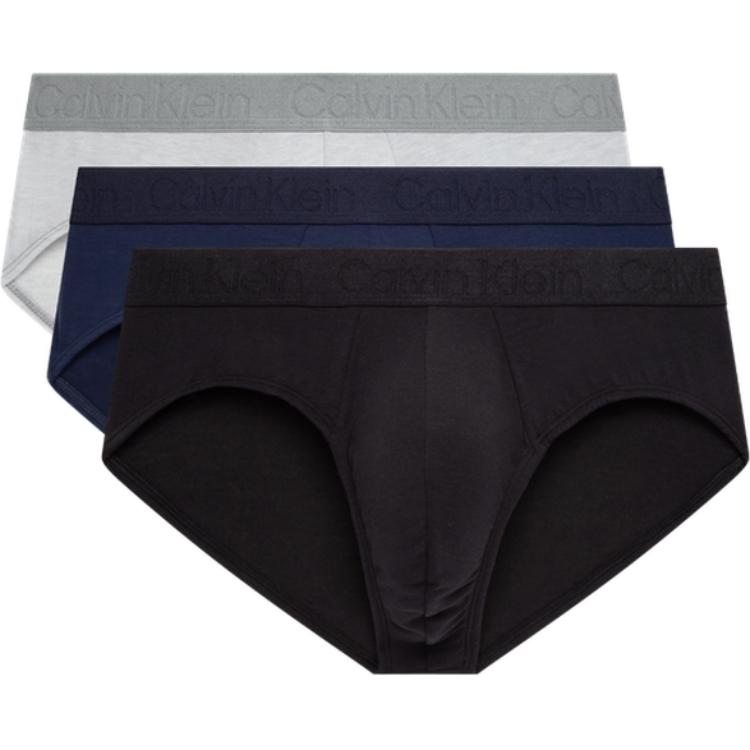 

Кальвин Кляйн Трусы мужские 3 шт (космический черный + темно-синий + кокосовый серый)