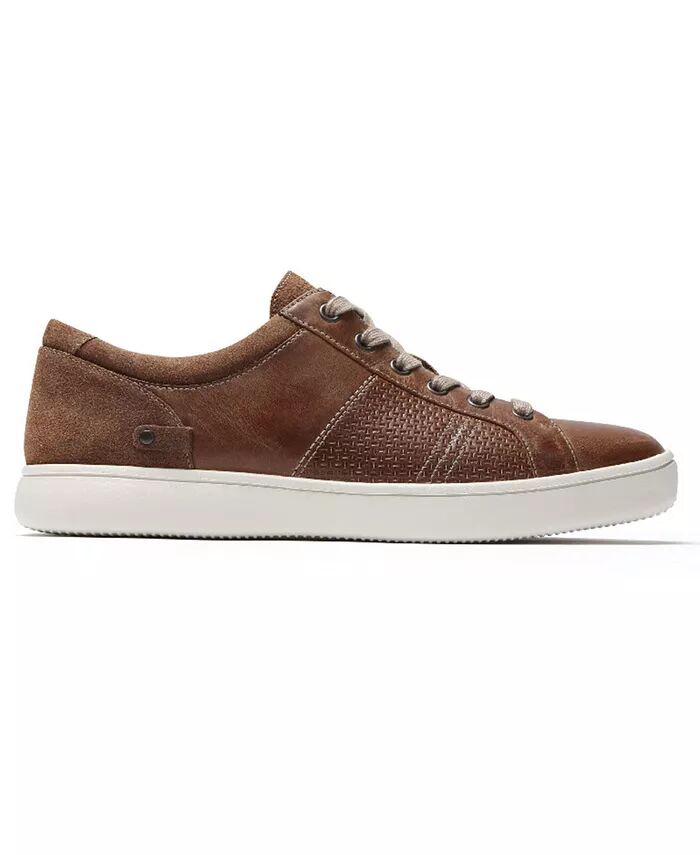 Мужские кроссовки Colle Tie Slip On Rockport, коричневый/бежевый — фото 2