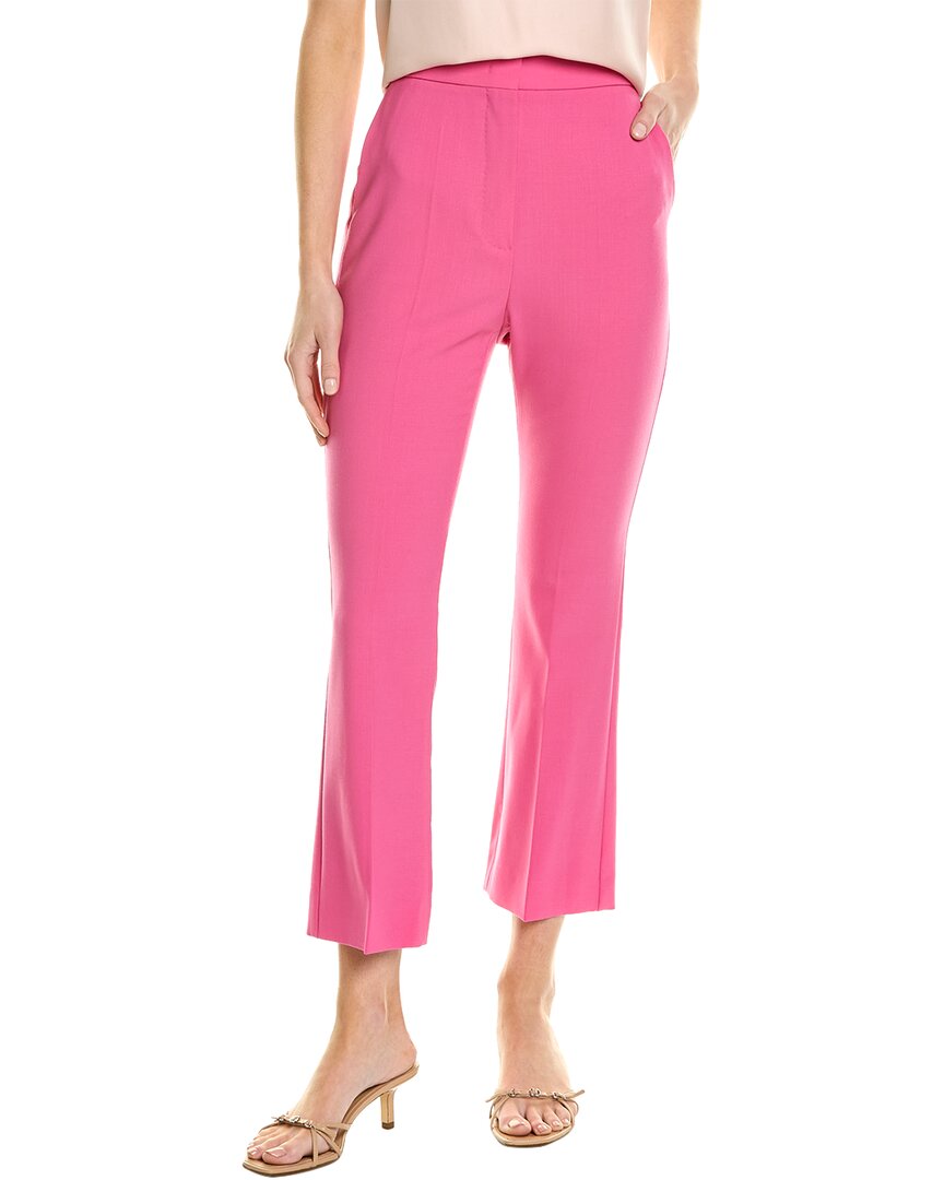 

Брюки Max Mara Circeo из смесовой шерсти, розовый