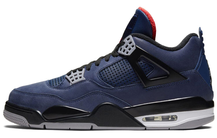 

Кроссовки JORDAN 4 Retro Winterized Loyal Blue, Черный, Кроссовки JORDAN 4 Retro Winterized Loyal Blue