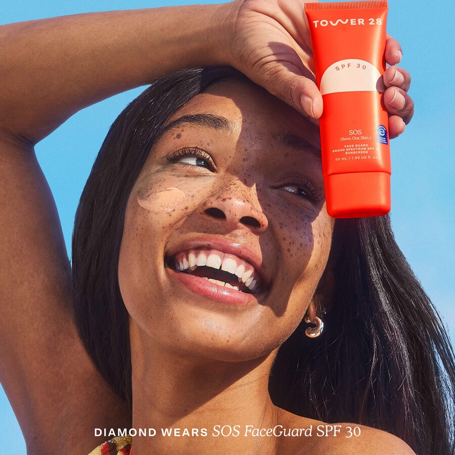 Минеральный солнцезащитный крем SOS FaceGuard SPF 30 Tower 28 Beauty, 1.7 oz/50 mL — фото 2