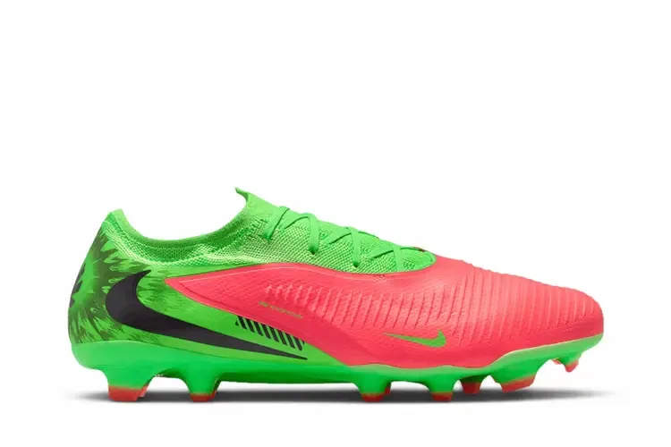 Бутсы Nike Phantom 6 Low Pro FG, зеленый