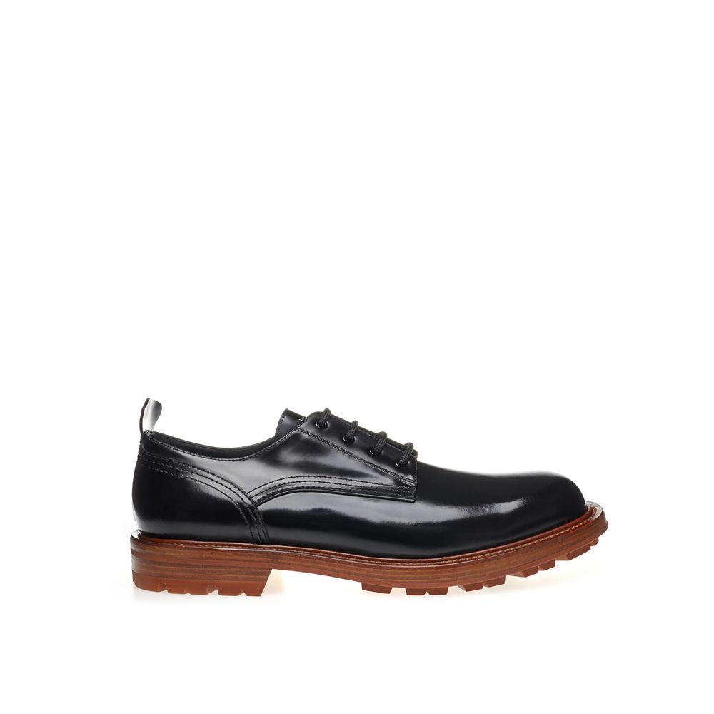 

Повседневные кожаные кроссовки Elevated Elegance Alexander McQueen, черный