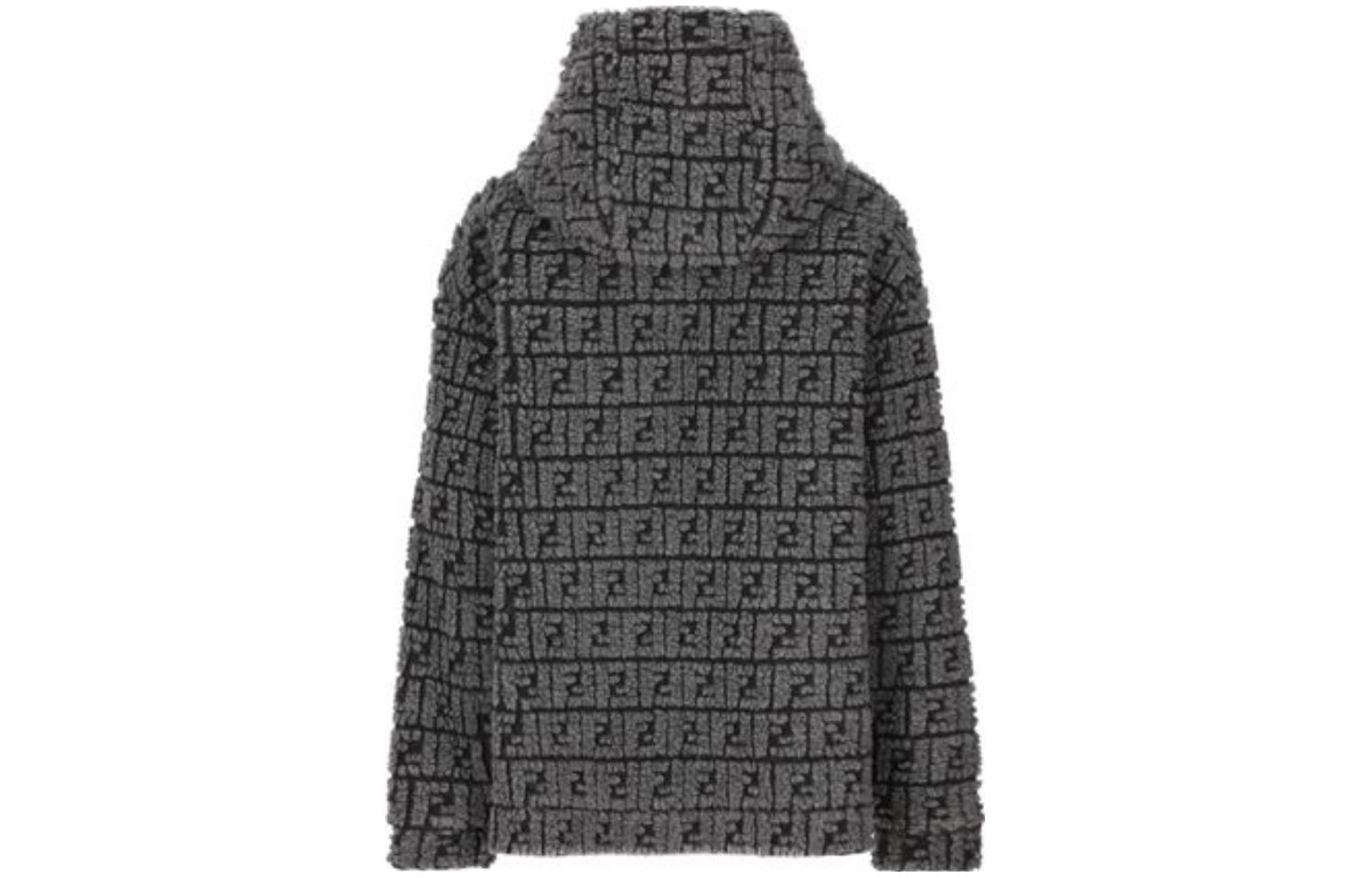 Толстовка FW23 Kids' Gray FENDI, серый — фото 4