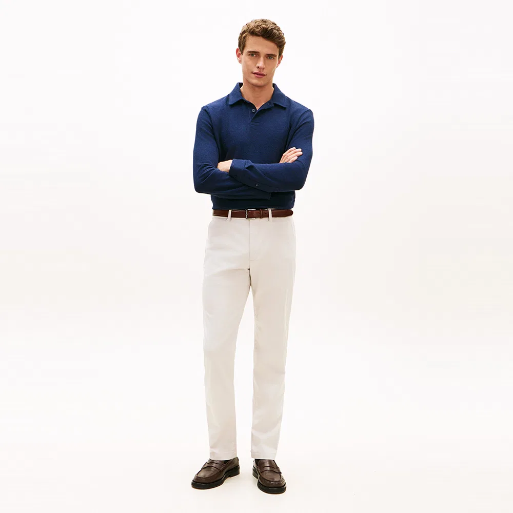 Мужские белые брюки чинос Denton Printed Structure от Tommy Hilfiger