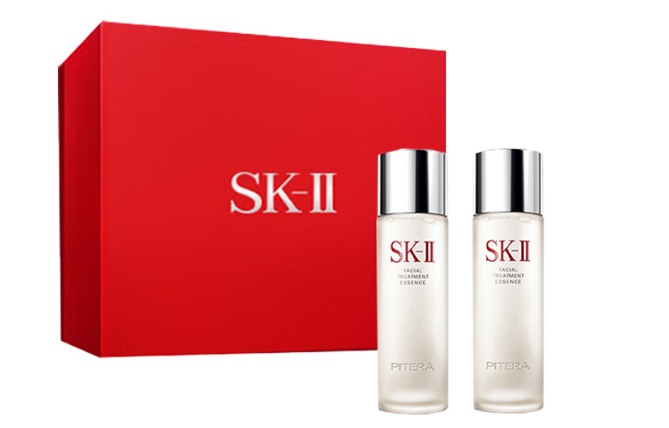 SK-II SK II Fairy Water сыворотки красная коробка наборы для ухода за кожей увлажняющие, питающие и стабилизирующие 75мл*2+15г — фото 2