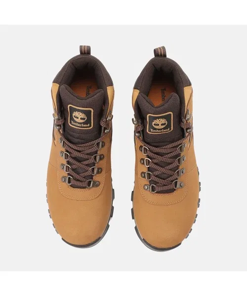 Ботинки для хайкинга Timberland Mount Madsen Mid с мембраной TimberDry, на шнуровке, цвет пшеничный — фото 2