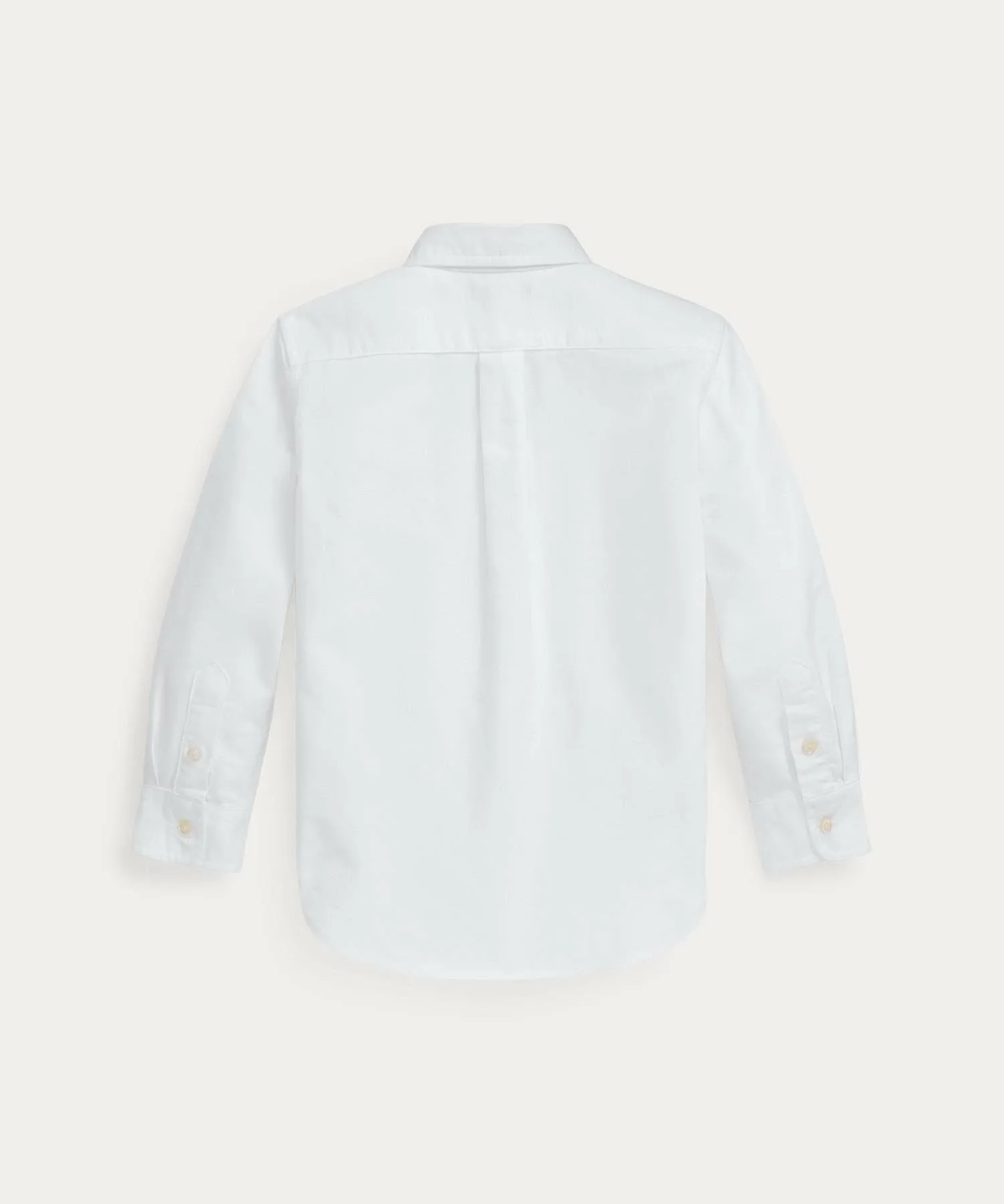 Хлопковая рубашка Polo Bear Oxford (для мальчиков, 2-7 лет) Polo Ralph Lauren, 100 White — фото 2