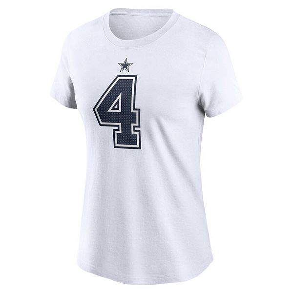 Футболка Dallas Cowboys с именем и номером игрока Дак Прескотт Nike — фото 3