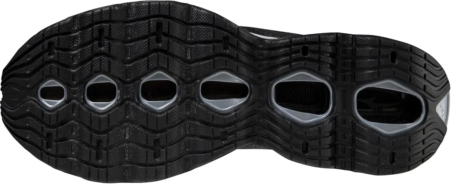 Кроссовки Mizuno Unisex Welle Prophecy 11 для бега, Dark Shadow Silver Black — фото 2
