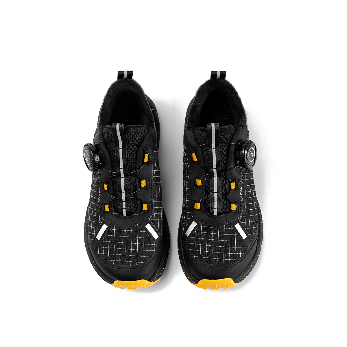 NAUTICA Утепленные ботинки Black Yellow для детей — фото 4