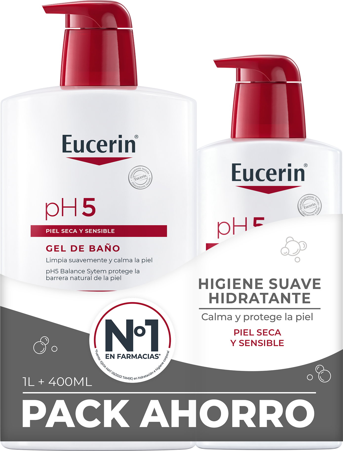 

Ph5 Гель для ванны Ph5 Eucerin, 1 UD