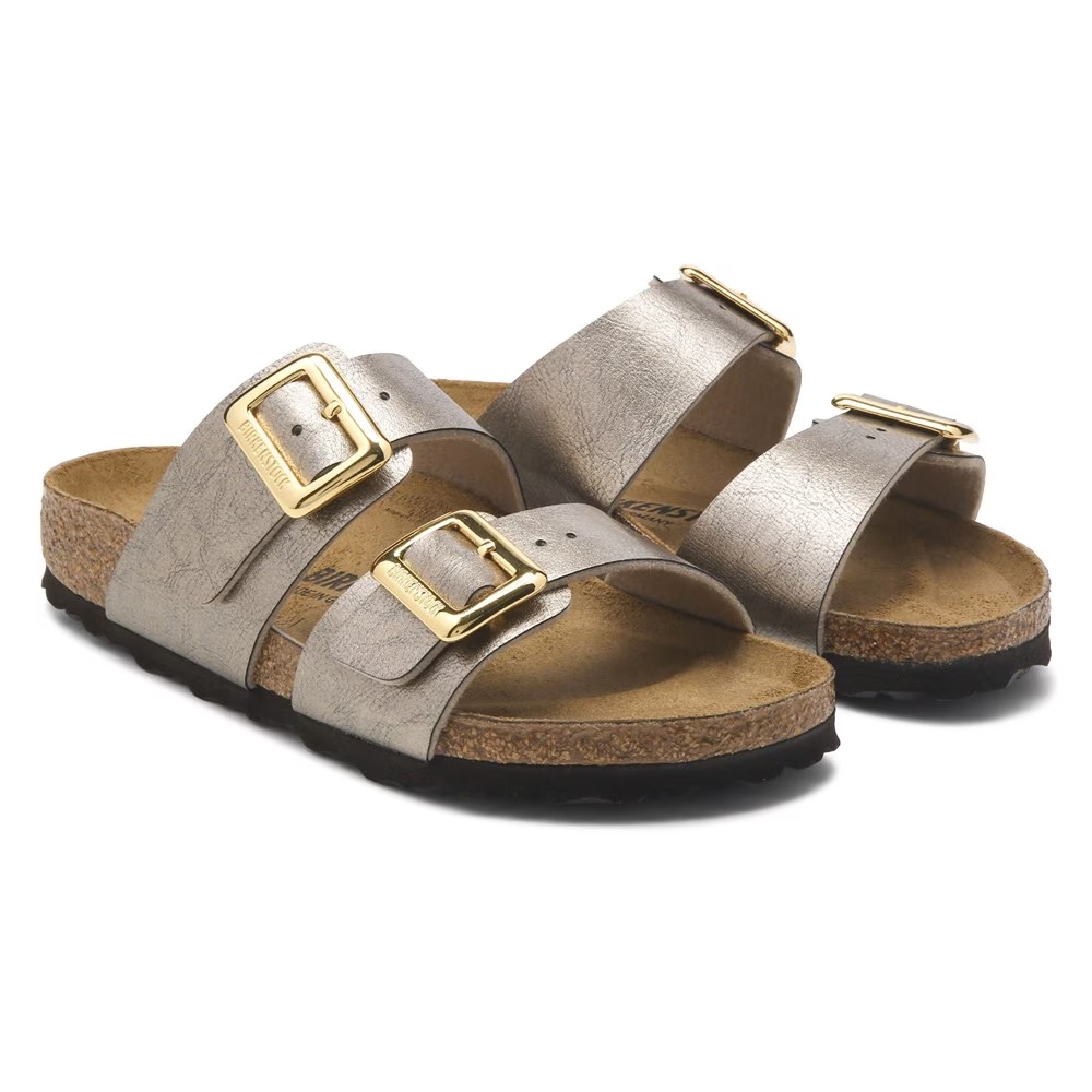 Сандалии Sydney Luxe с пряжкой Birkenstock, коричневый