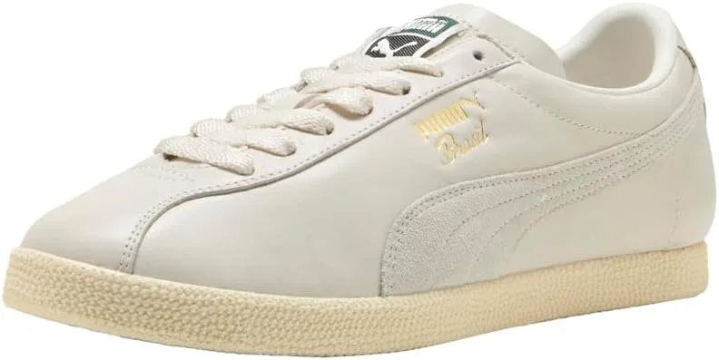 Мужские повседневные кроссовки PUMA Brasil на шнуровке, оранжевые — фото 2