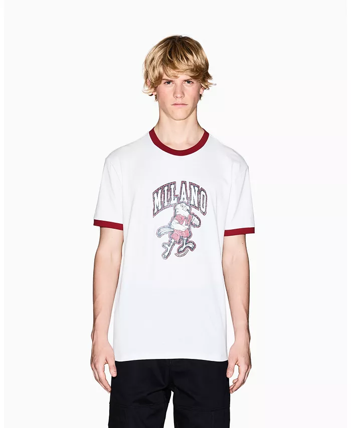 

Мужская футболка Retro Milano Eagle A|X Armani Exchange, загар/бежевый