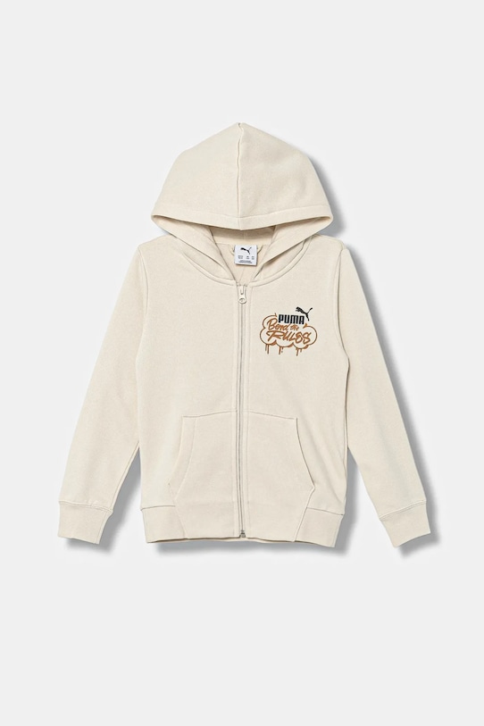 

Детская толстовка MID90s Full-Zip FL B Puma, бежевый