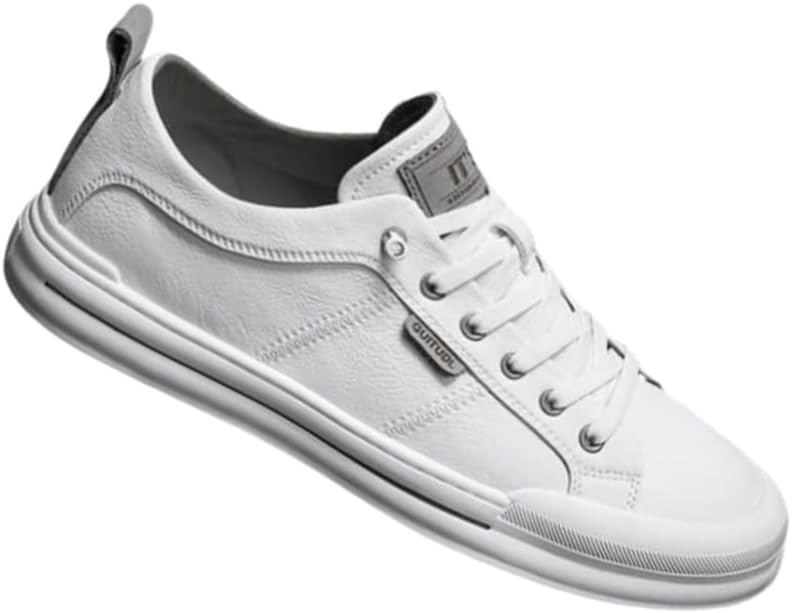 

Компактные и удобные мужские спортивные кроссовки с цельным дизайном, противоскользящей резиновой подошвой и верхом из ПУ. Модные и повседневные Fmshi, серый/бежевый