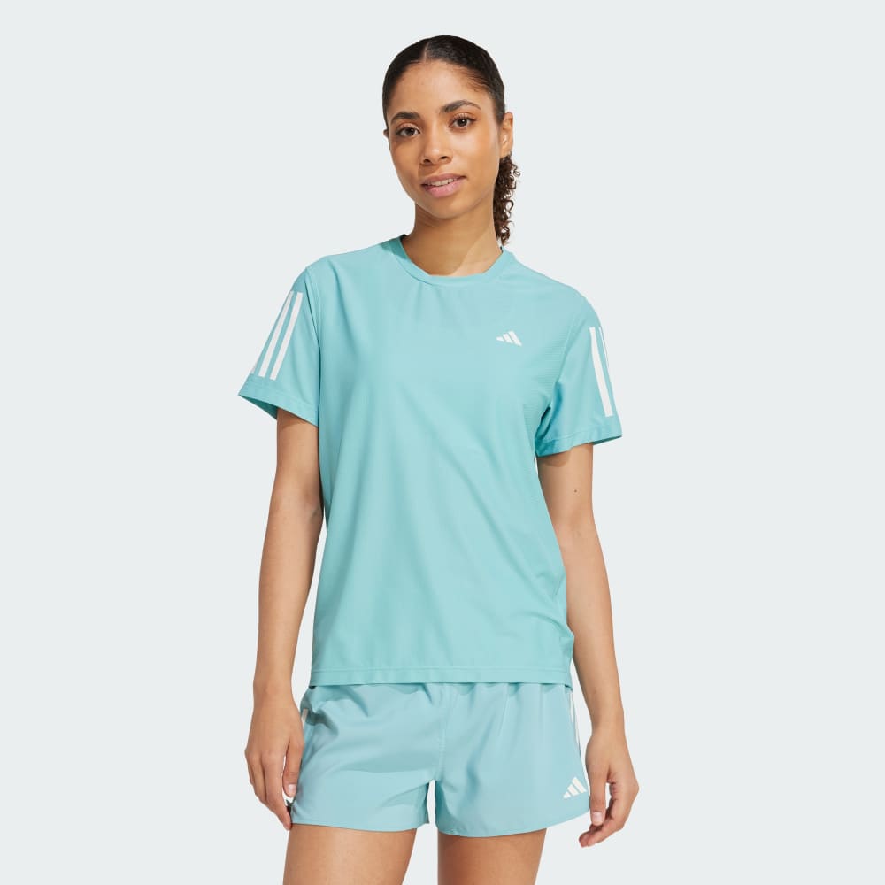 

Спортивная футболка Adidas Own The Run Tee, цвет Mint Ton