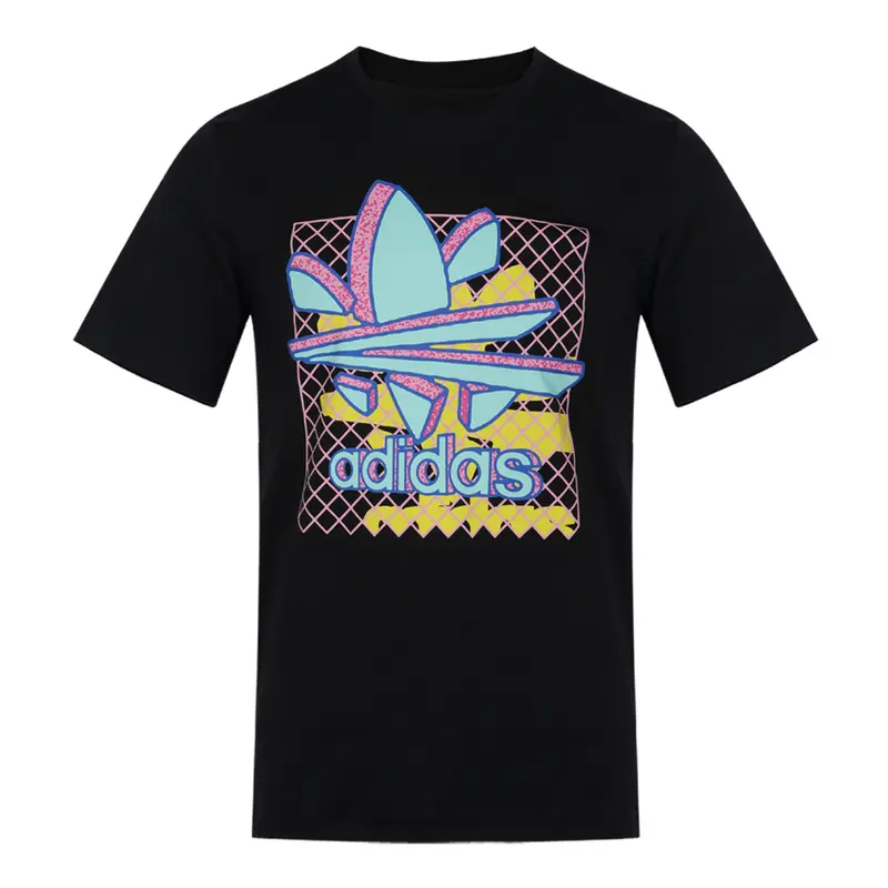 

Adidas Originals Мужская черная футболка, Черный, Adidas Originals Мужская черная футболка