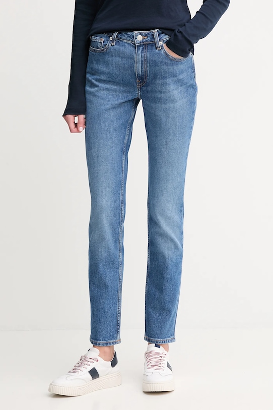 

Поло Abercrombie & Fitch, фиолетовый