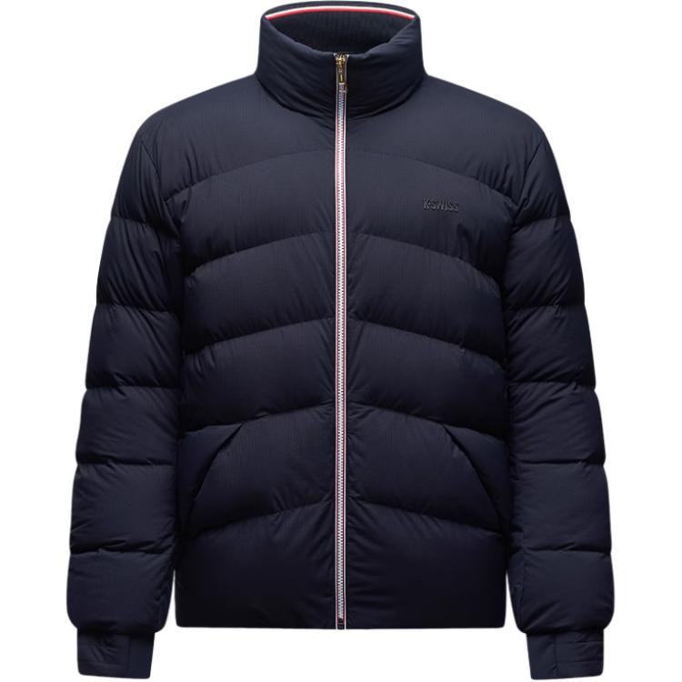 

K·SWISS Мужская куртка KSWISS Down Jacket Dark Indigo, Фиолетовый, K·SWISS Мужская куртка KSWISS Down Jacket Dark Indigo