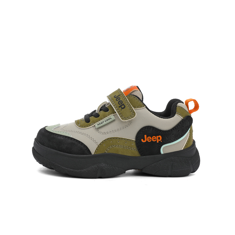 

Jeep Кроссовки Running Collection Low top Olive Green/Obsidian Black Kids'