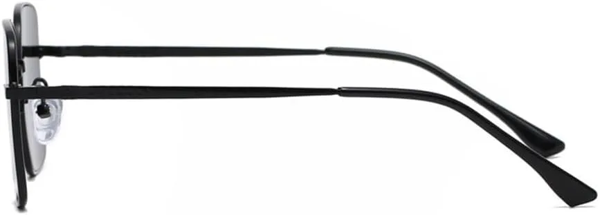 

Солнцезащитные очки с металлическими дужками для женщин, для вождения и для мужчин, для занятий спортом на открытом воздухе, бега и верховой езды LXLHWN, Black Black