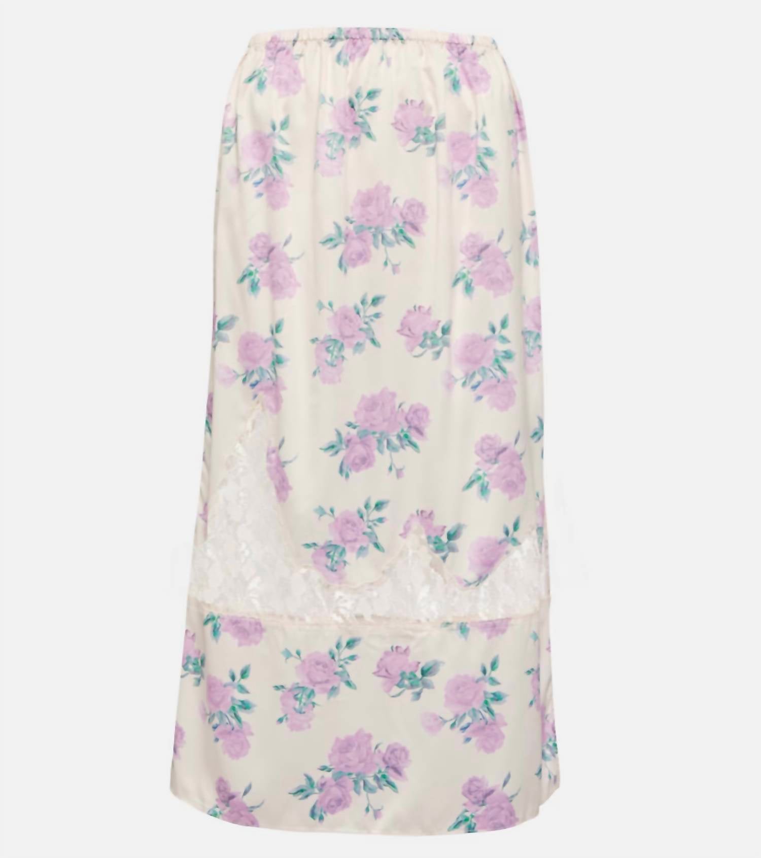 

Юбка Fayette цвета Mauve Rose LoveShackFancy