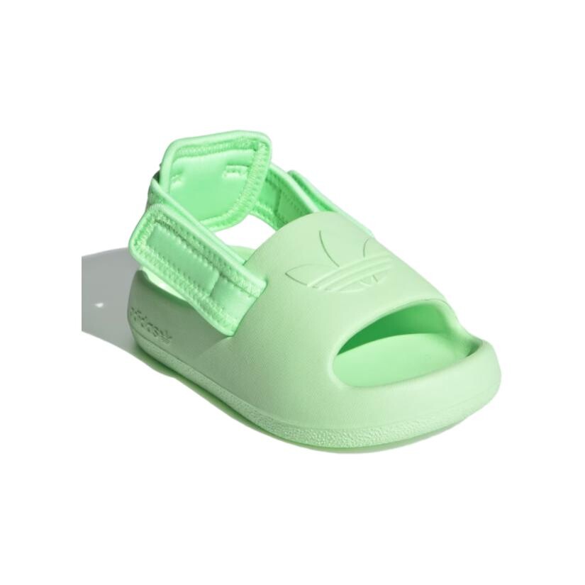 Adidas originals Серия ADILETTE Кроссовки для малышей TD, Green — фото 4