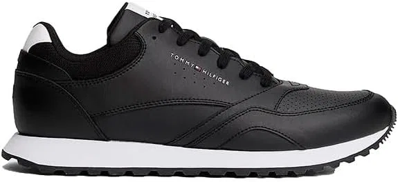 Мужские низкие кроссовки Tommy Hilfiger New Runner Eva LTH ESS Fm0fm05512, Black / White — фото 2
