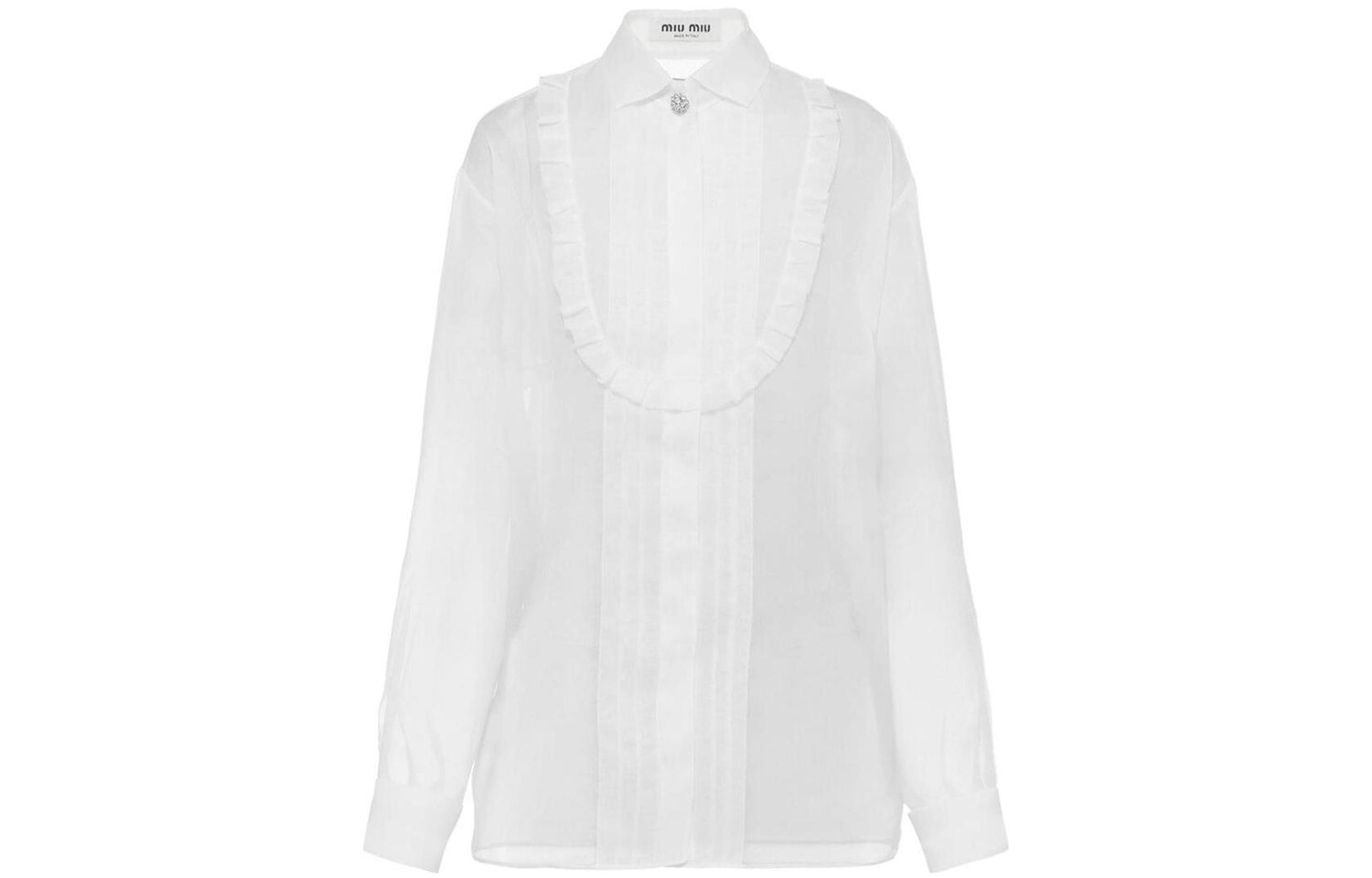 

Рубашка женская белая Miu Miu