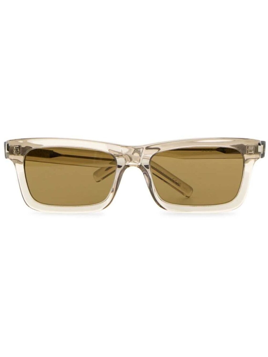 

Солнцезащитные очки Saint Laurent Eyewear SL 461 в геометрической оправе, серый